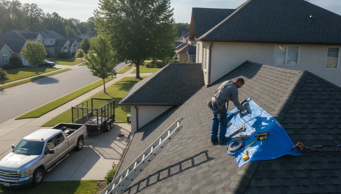 Roofing in Laurel